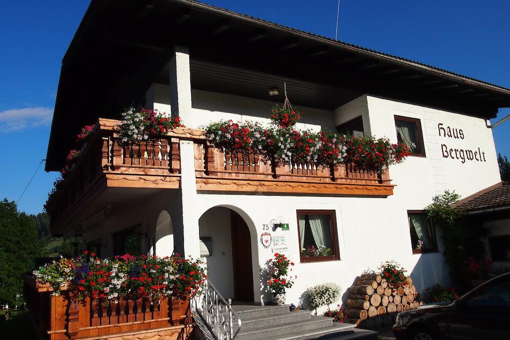 Haus Bergwelt Appartement Grän Buitenkant foto
