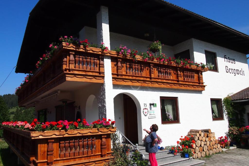 Haus Bergwelt Appartement Grän Buitenkant foto